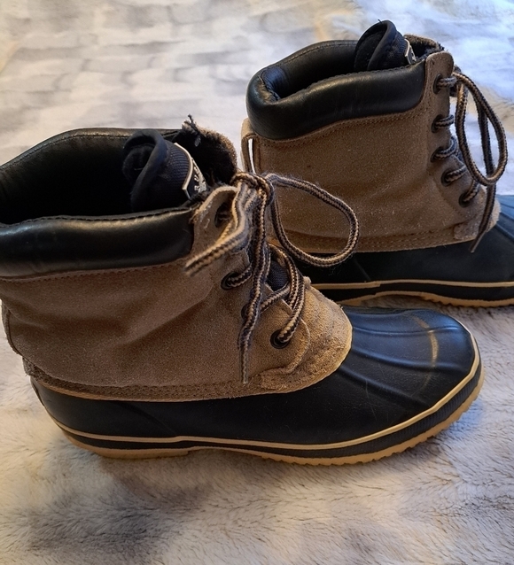 Rugged Exposure Leather Winter Duck Boot   Size 7 - Picture 5 of 10